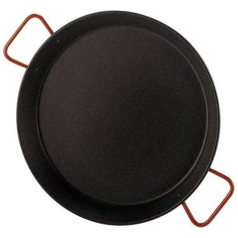 Valencianische Paella-Pfanne mit Antihaftbeschichtung für 19 Personen 60 cm.
