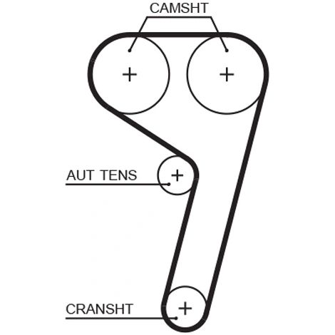 Pompe à eau + kit de courroie crantée Gates KP35669XS FORD 1780142 5M5QB596AA