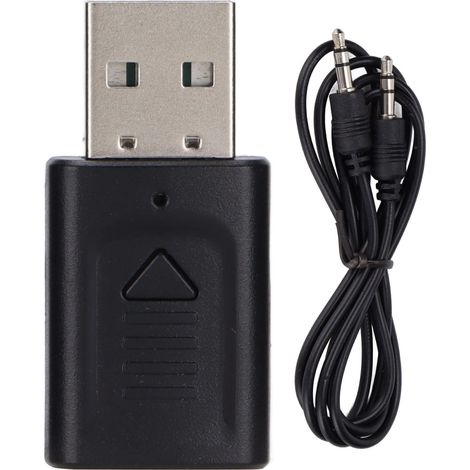 Émetteur-récepteur audio Bluetooth 5.0 USB portable 4 en 1 pour voiture, adaptateur sans fil (1/5)