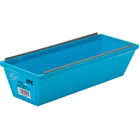 OX Tools OX-T530712 Trade Plastic Plasterers Mud Pan Bucket Tray 12 in / 300mm (1/3)