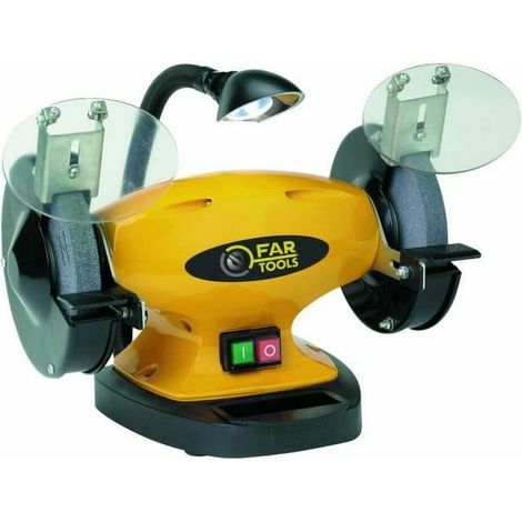 Muela abrasiva - FARTOOLS PRO - BG 150B - 400 W - D 150 mm - Amarillo - Metal (1/2)