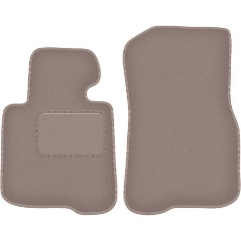 Tappetini anteriori beige per: BMW 4 F33 Coupe Cabrio (2013-)