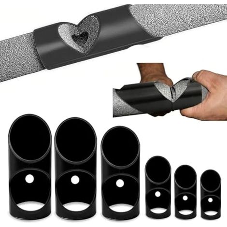 Outil de Coupe pour Tuyau d'isolation en Mousse, Coupe précise à 45° et 90°, matériau résistant, adapté à Tous Types de tuyaux, idéal pour la Maison et Les Applications industrielles (1/4)