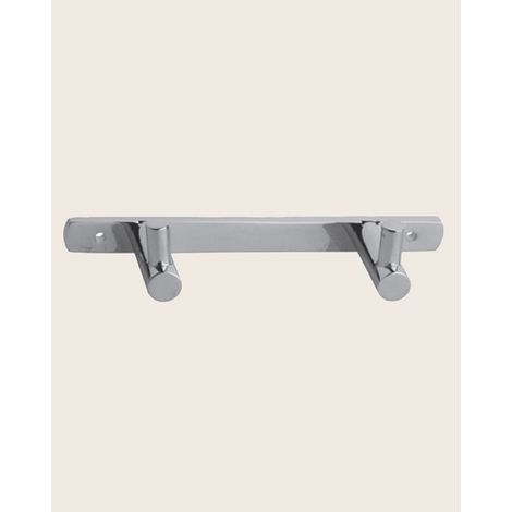 Appendino 14 Cm Doppio Portabito Cromo New Line G1