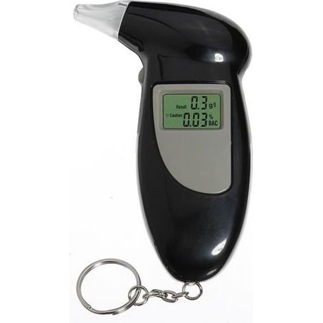TEMPSA Professional Éthylotest Alcootest Testeur Digital Écran LCD (1/4)
