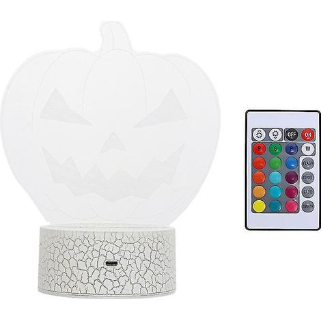 veilleuse 3D pour décorations d'Halloween