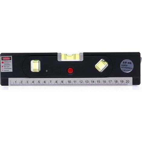 Laser-Wasserwaage mit Maßband 150cm KD10438 (1/5)