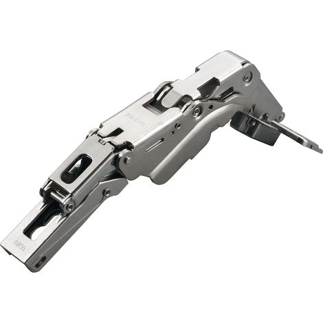 Salice Topfband Serie 200 Eckanschlag 155° T45 Nickel matt Möbelscharnier Schrankscharnier (1/2)
