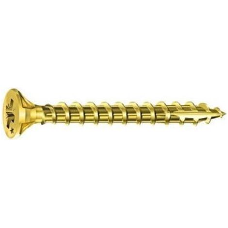 Tornillo de cabeza avellanada Vynex 3,5x30mm pozidriv 45 piezas