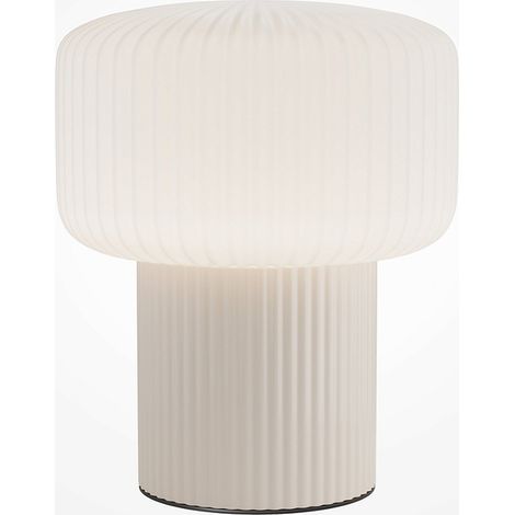 Lampada Da Tavolo Moderna Omaggio Ceramica E Vetro 1 Luce G9 (1/5)