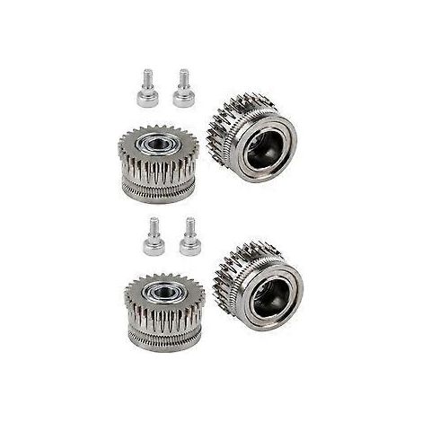 Neues 3D-Drucker-Doppelzahnrad-Extruder-Kit für K1/K1C/K1 Max/Ender3/V3 Plus V3 Upgrade 3.0 aus gehärtetem Stahl (1/5)