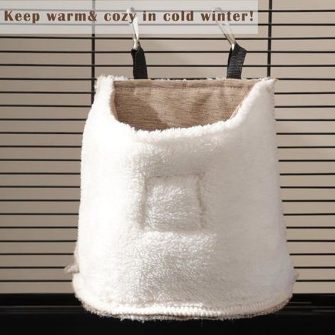 Sac de couchage pour écureuil volant, sac suspendu pour cage, accessoires et jouets chauds pour cage, vert (1/5)