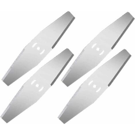 Remplacement des Têtes de Lame de Coupe-Herbe Tondeuse à Gazon Lames de Débroussailleuse Têtes de Lame De Désherbant(Blade x 4) (1/4)