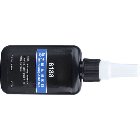 Résine UV à prise rapide, transparente et haute dureté, colle UV cristalline pour loisirs créatifs, 51 g (1,8 oz). (1/5)
