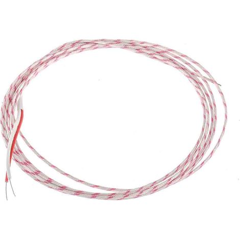 Thermocouple type N Ø 0.3mm, L 2m, +1200°C max à Câble ( Prix pour 1 )