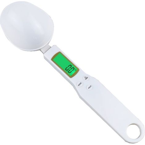 Balance à cuillère numérique 500 g / 0,1 g blanc
