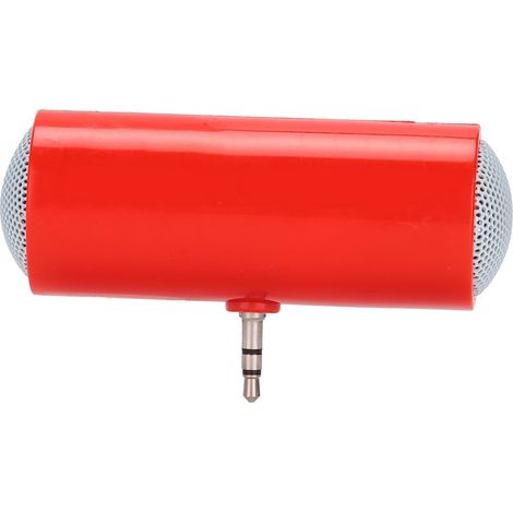 Mini haut-parleur stéréo avec prise jack 3,5 mm, portable, sans fil, pour téléphones portables et tablettes (1/4)