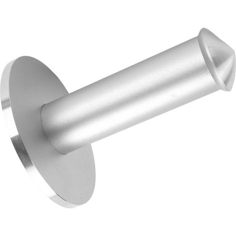 1 set of silver stainless steel storage brackets compatible with the Dyson HD01 hair dryer, drill-free installation (1/5)