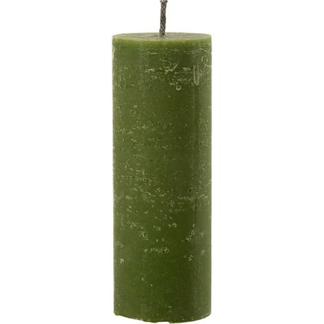 Bougie Pilier Extérieur "Odessa" 28cm Vert (1/2)
