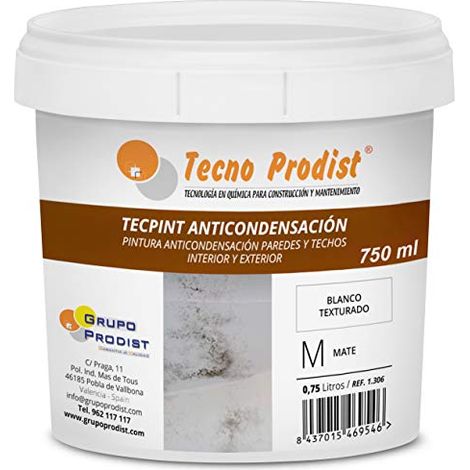 Tecno Prodist Tecpint Anticondensación - Pintura Anticondensación (BLANCO)