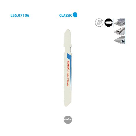 Lama sega a tazza per metallo taglio sottile lamiera sottile Classic Confezione da 5 (1/2)