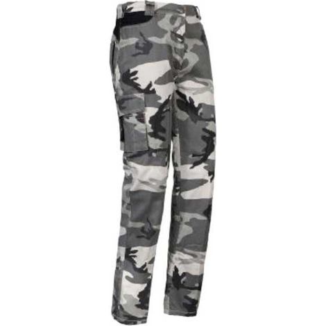 Pantalone Cotone Inverno Grigio S    Mimetico Issa