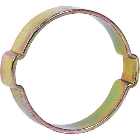 COFAN abrazadera dos orejas 17-20   caja 250 unid. , ABRAZADERA DE 2 OREJAS- ideal para la fijación de tuberías flexibles con media y alta presión