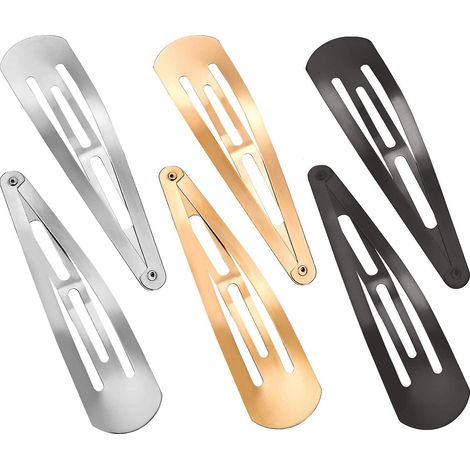 Set mit 30 Haarspangen aus Metall, 7,9 cm (3,1 Zoll) lang – rutschfeste Haarspangen für Damen und Mädchen (1/5)