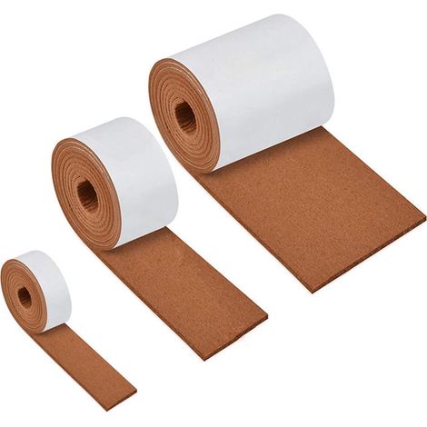 Feutre Protection Meuble - Bande Adhésive Feutre 100 cm x 2 5 10 cm - Pour Sol Parquet Chaise Table Pieds Mobilier - 3 Pièces (1/5)