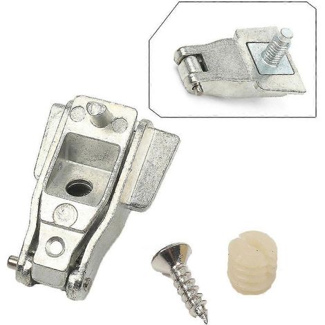 Réparation de charnière de poignée de porte extérieure chromée pour Fiat 500 51964555 (1/3)