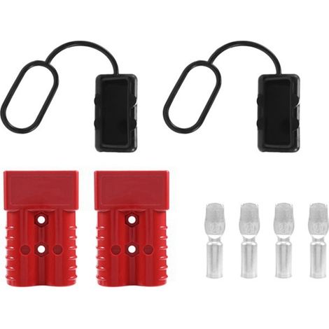 Available in one color only: see photo. Material: 350A 2/0 AWG plastic battery cable.