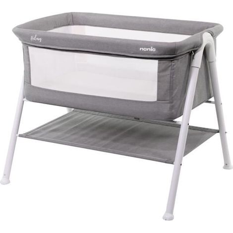 Culla per bebé Nania HILLARY con materasso da 3 cm Grigio (1/5)