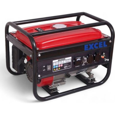 Generatore gruppo elettrogeno a benzina motore 4 tempi 2800w Gn2800 (1/3)