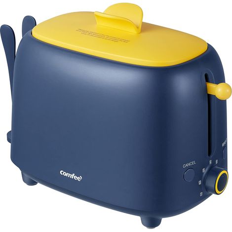 Tostapane Comfee MT-RP2L18W2 950W 7 Livelli di Tostatura Blu Giallo (1/3)