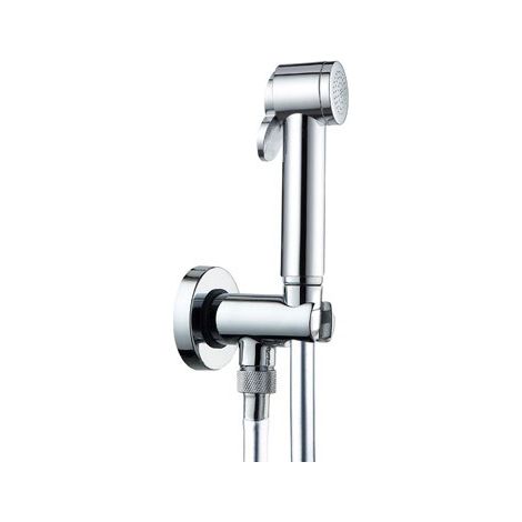 Kit applique douchette WC hygiénique à impulsion avec arrêt (1/5)