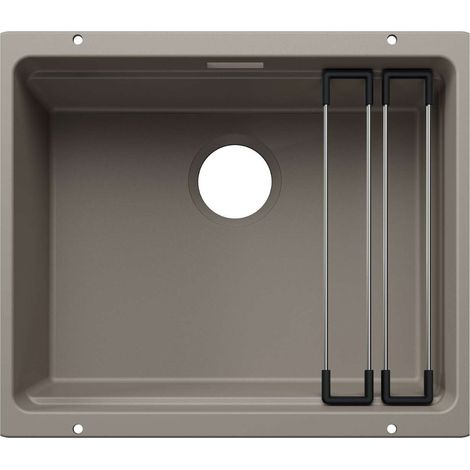 Blanco Etagon 500 - Lavello in silgranito, 53x46 cm, con accessori, tartufo 527761 (1/2)