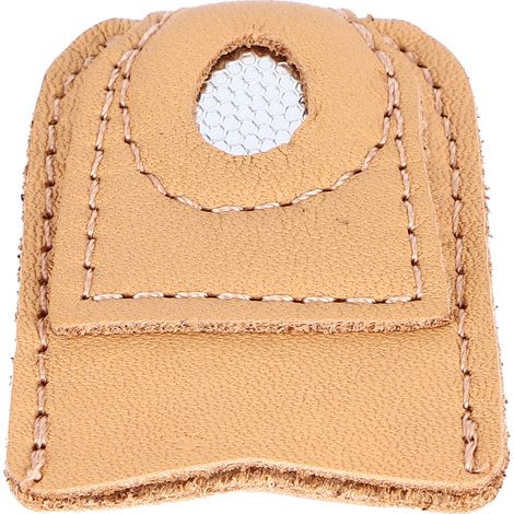 Manchon de couture, dé à tricoter, protège-doigts en cuir, fournitures de broderie, grande taille (1/5)