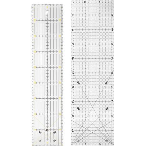 2 règles multifonctions pour patchwork et création de patrons (1/5)