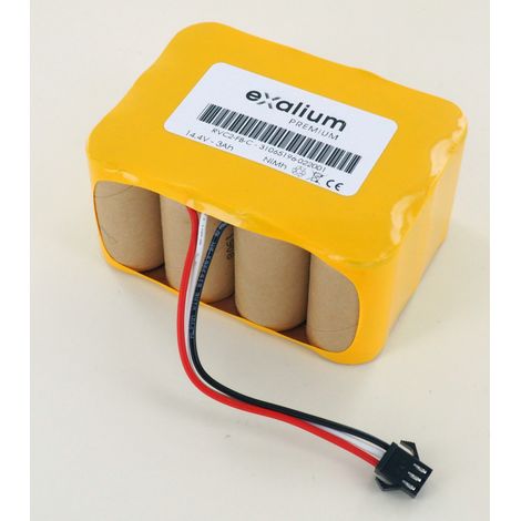 Batterie 14.4V 3Ah NiMh pour Robot aspirateur Quigg RVC2-FB