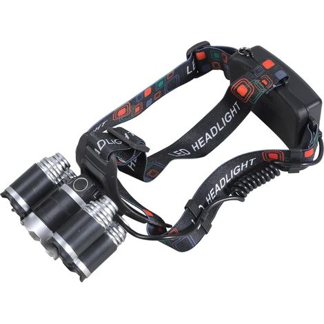 frontale de pêche LED rechargeable étanche pour diverses (1/4)