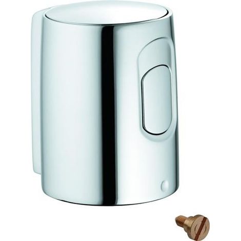 Poignée de verrouillage 47991 pour mitigeur de baignoire thermostatique chromé