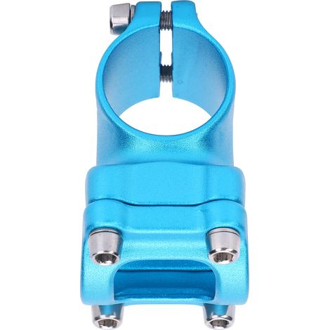 Potence de guidon courte creuse en alliage d'aluminium LUNJE 25,4 x 35 mm pour vélo enfant, bleu (1/5)