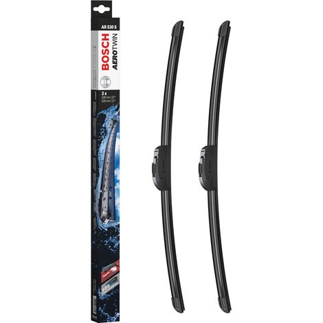 Bosch Balais d'essuie-glace plats AVANT Aerotwin AR530S L=530/530mm - 1 paire