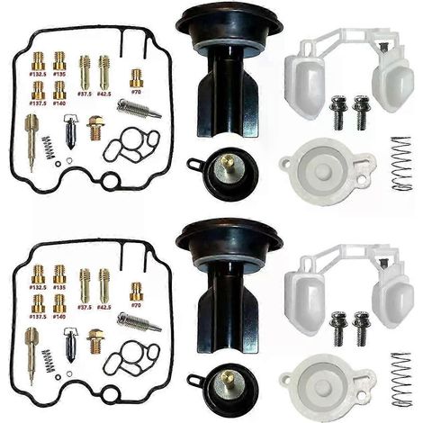 (TOUS) Kit de réparation de carburateur (flotteur, membrane de coupure d'air) pour Ducati Supersport 600/750/900 SS - Pièces de rechange en bon état (1/4)