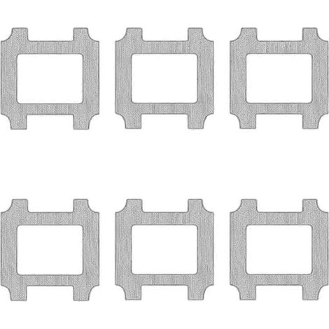 Für Ecovacs WINBOOT W2S PRO / W2S / W2S OMNI / W2S PRO OMNI Staubsaugerteile: Wischmopp-Pads und Wischtücher