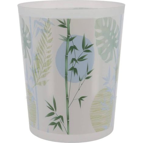 Bedruckter pp abfalleimer 5l - sagano - Tendance