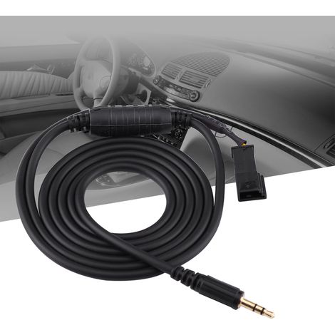 Câble adaptateur auxiliaire pour autoradio iPhone, GPS, CD et MP3 pour BMW BM54 E39 E46 E38 E53 X5 (1/5)
