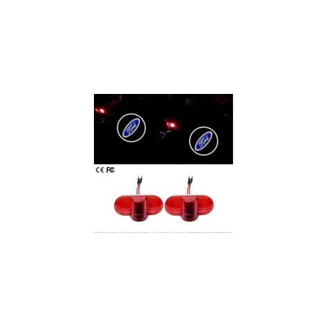2 luces de bienvenida, aptas para luces de bienvenida Ford, luces de bienvenida especiales para modelos Maxx, luces de proyección LED para puertas - Crezuo (1/5)