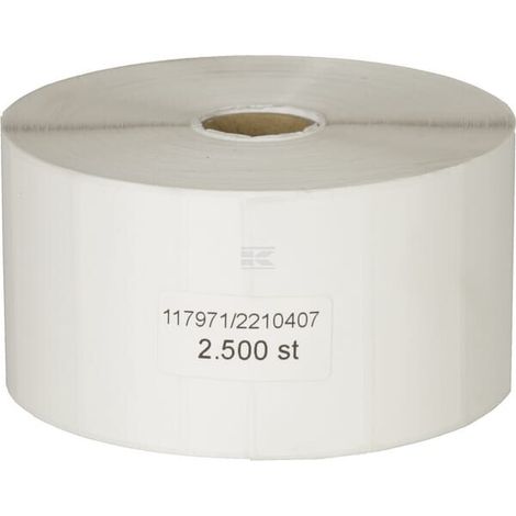 60x25 PE-Klebeetikett für ZEBRA ZD421T UNBRANDED VPM111668