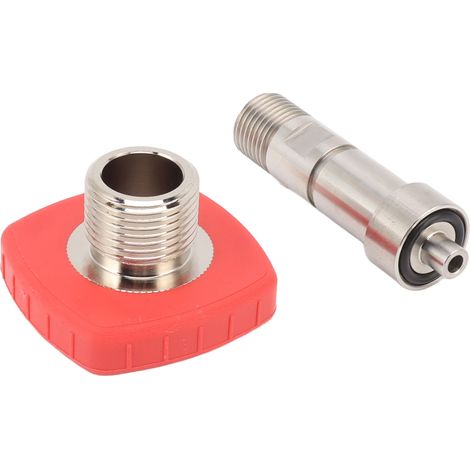Adaptateur pour bouteille de CO2 G5/8 vers M16x1,5 en acier inoxydable - Accessoire convertisseur (1/5)